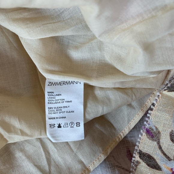 🔥Zimmermann “Honor Tie” Dress BNWT size 1/US4 - Picture 5 of 12